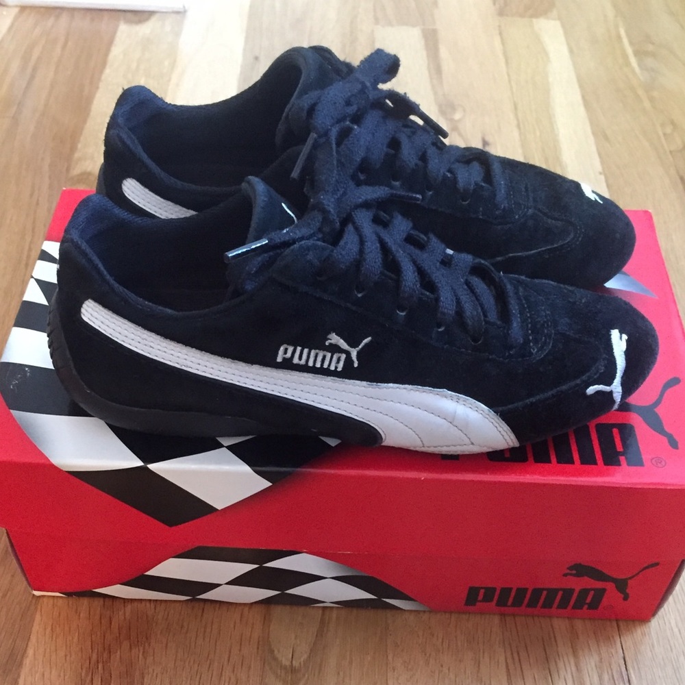 PUMA black sneakers