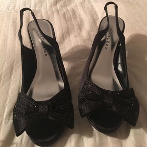 Black Bow Shoes.