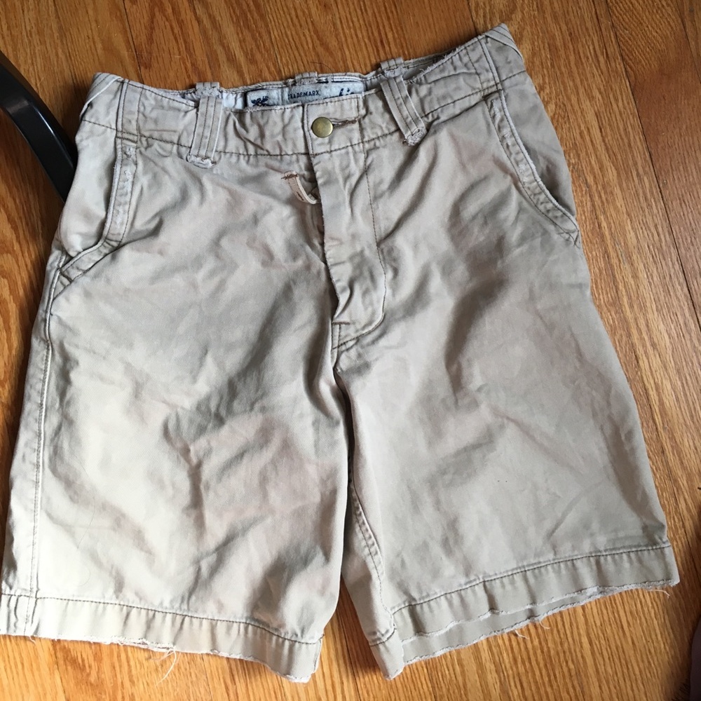 boys khaki shorts