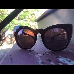Quay Australia Cha Cha cat eye sunglasses