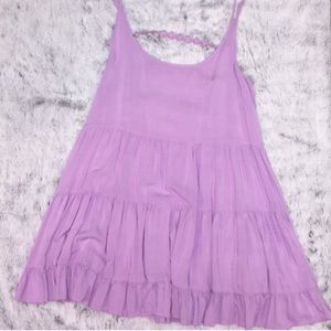Lavender Tobi Shift Dress with Back Detail