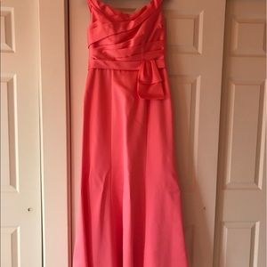 Alford Angelo coral mother of  bride/groom gown