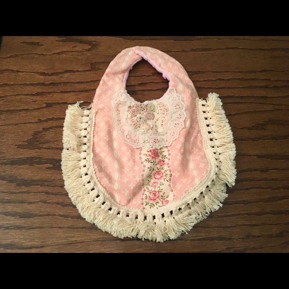 Custom Bib with snap closure