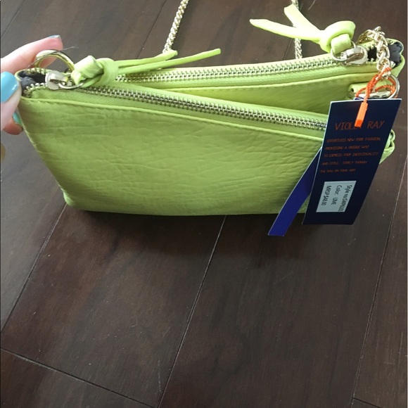 NWT Violet Ray yellow bag - Picture 4 of 7