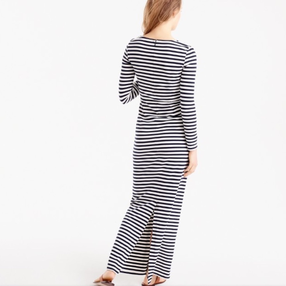 J.Crew Long-sleeve Striped dress - Picture 3 of 4