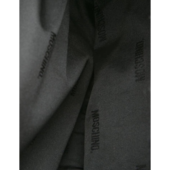 Moschino Black Floral Fabric Handbag - Picture 4 of 4