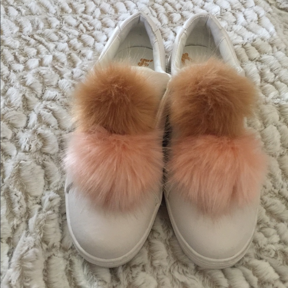 Sam Edelman Leyla Faux Fur Lace less Sneaker