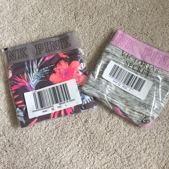 🔹sold🔹 VS Pink Boyshorts Bundle - Picture 2 of 2