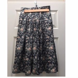 Flowy floral skirt from Saville.