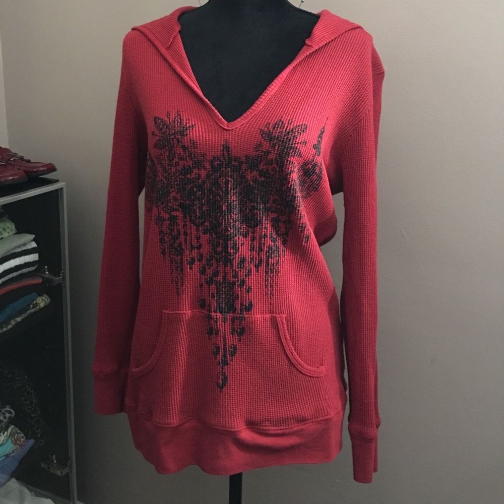 Sarah Lawrence Thermal Pullover Hoodie