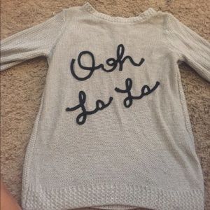 Ooh LaLa sweater