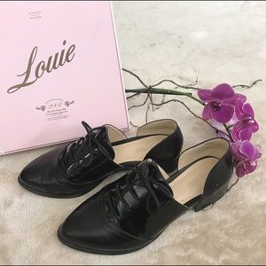 NINE WEST D'Orsay Patent Oxford Loafers