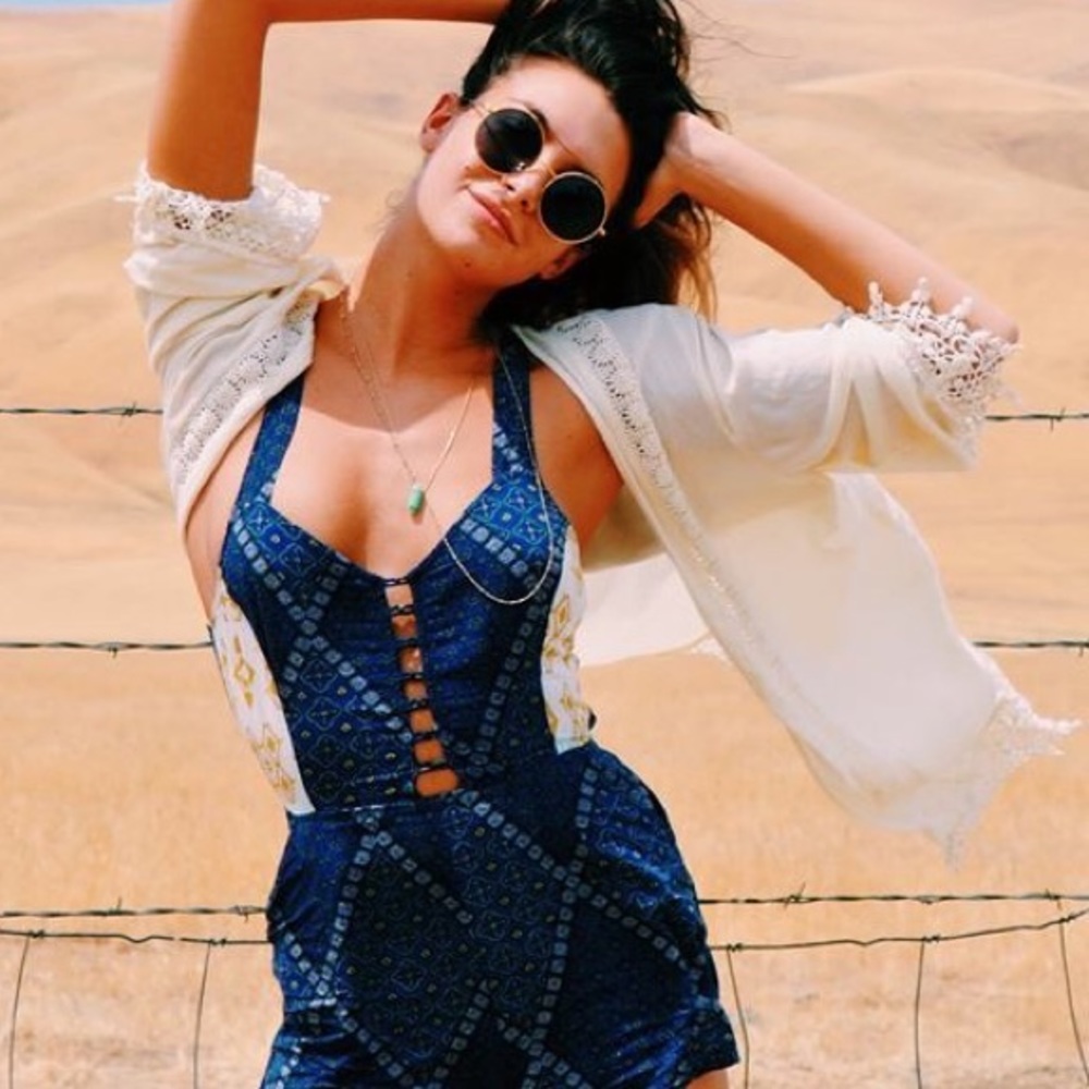 Kendall & Kylie Paisley Romper