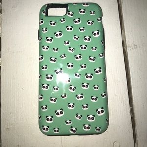 Pottery barn teen mint panda case iPhone 6/6s
