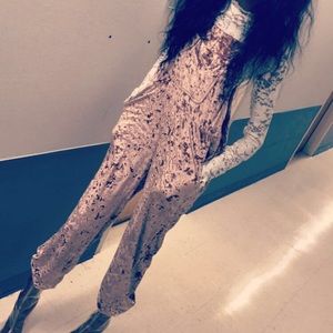 Velvet jumpsuit