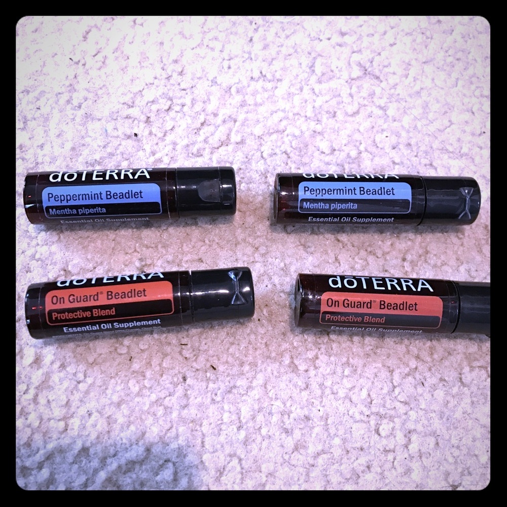 DoTERRA peppermint and infused beadlets