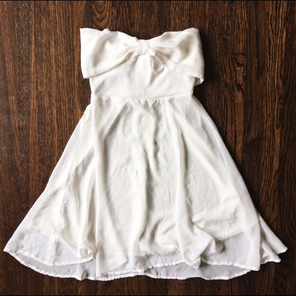 Flowy White Sundress
