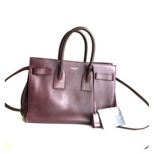 Authentic Saint Lauren bag Sac De Jour Bag.
