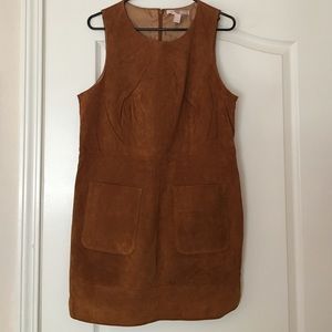 Suede Boho Dress