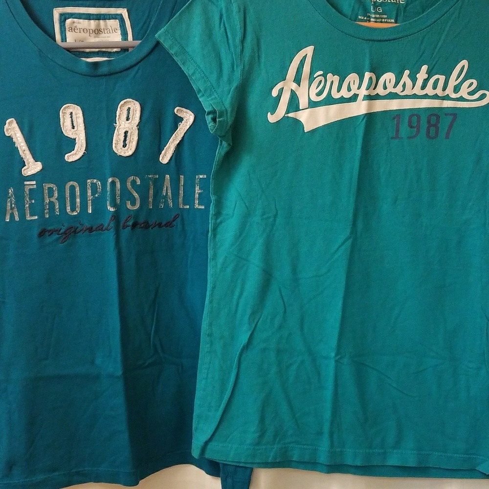 Lot of 2 Aeropostale Shirts