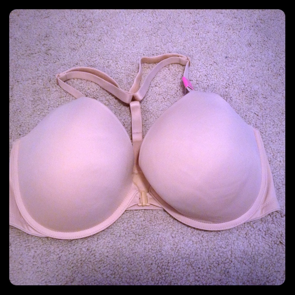 Racerback front close bra