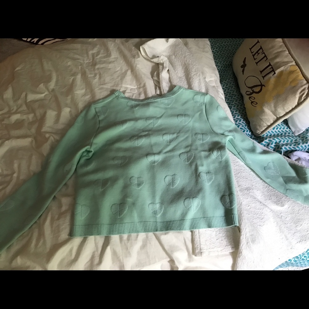 One of a kind Bethany moda long sleeve crop top