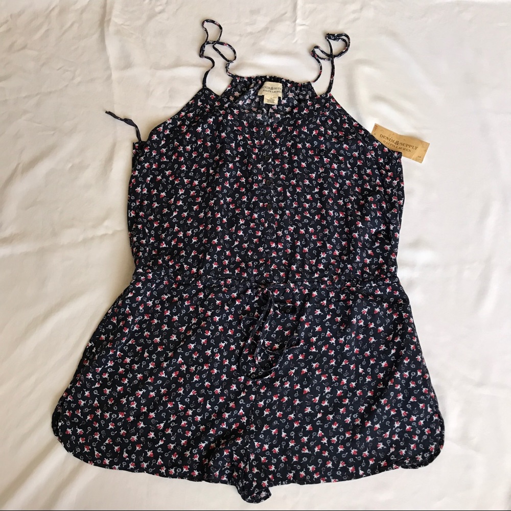 Denim and Supply Romper sz large