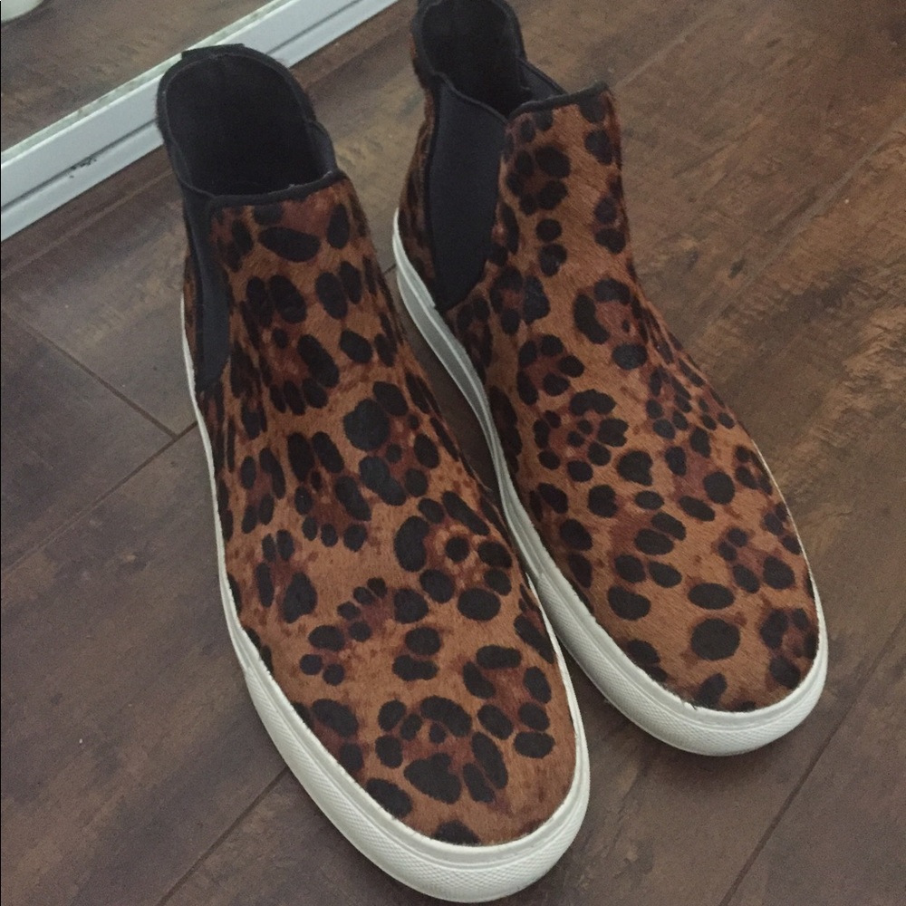 Leopard Zara sneakers sz 38