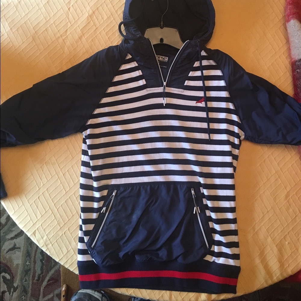 Half zip hoodie