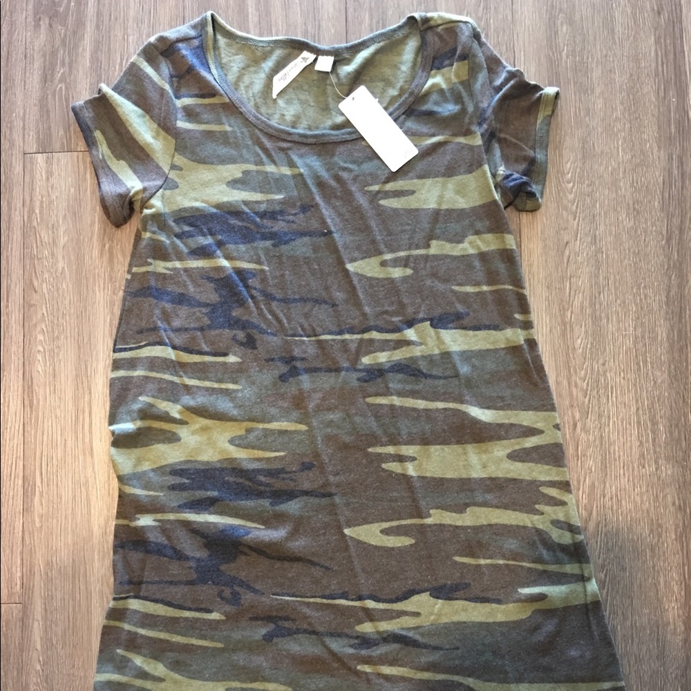 Camouflage Mini Sun Dress
