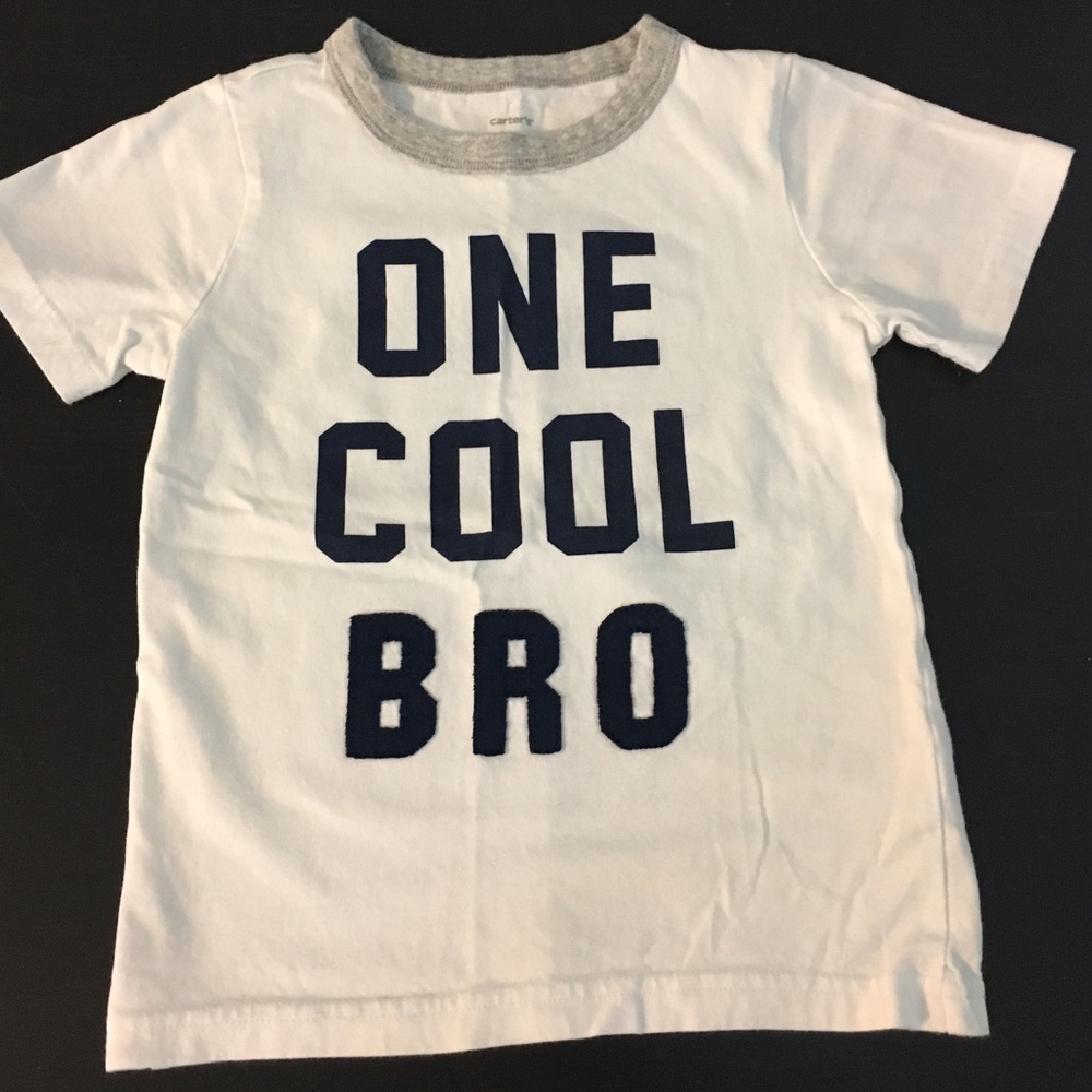 Carter's "One Cool Bro" t-shirt