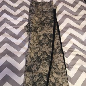Zara Snake Print Leggings - Size M