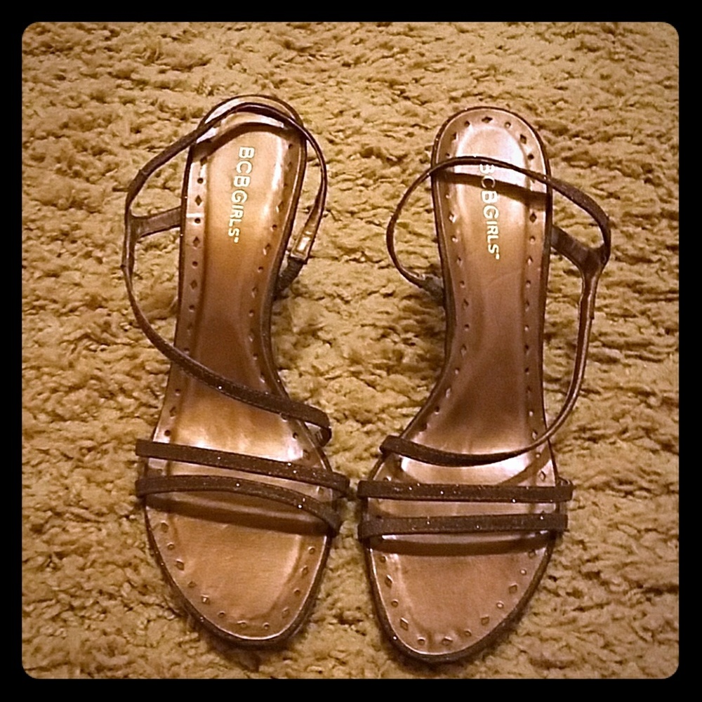 BCBGirls Shimmery heels