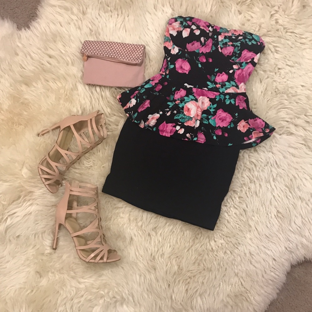 Zenana Outfitters Black Bodycon Skirt