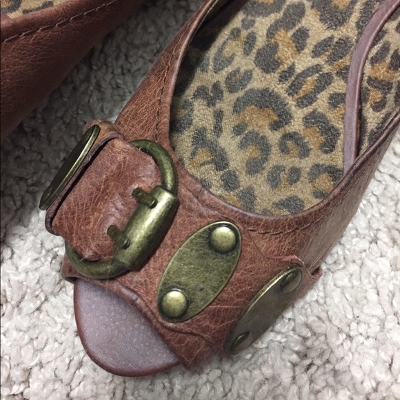 Jessica Simpson Open Toe Wedges - Picture 5 of 6