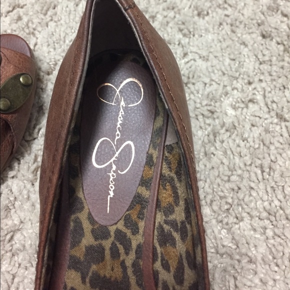 Jessica Simpson Open Toe Wedges - Picture 6 of 6