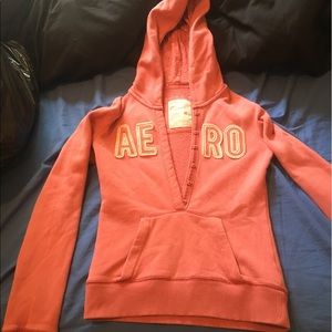 Aeropostale half zip hoodie
