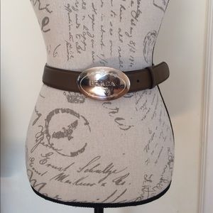 Great Prada brown belt