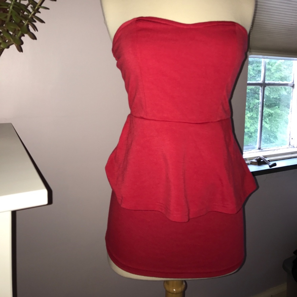 Peplum bodycon dress