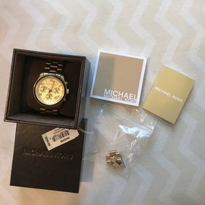 Gold Michael Kors Watch