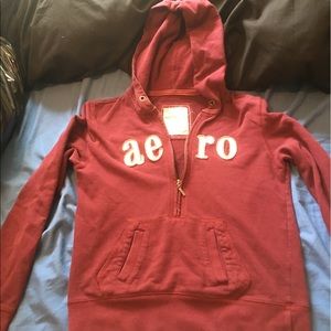 Aeropostale half zip hoodie
