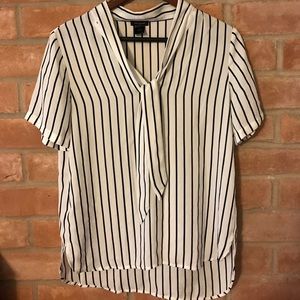 Striped Ann Taylor Blouse