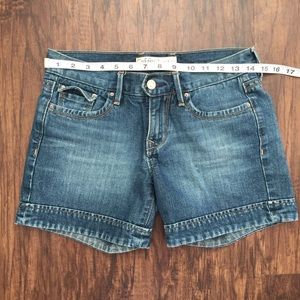 Old Navy jean short. Size 1. Color blue.