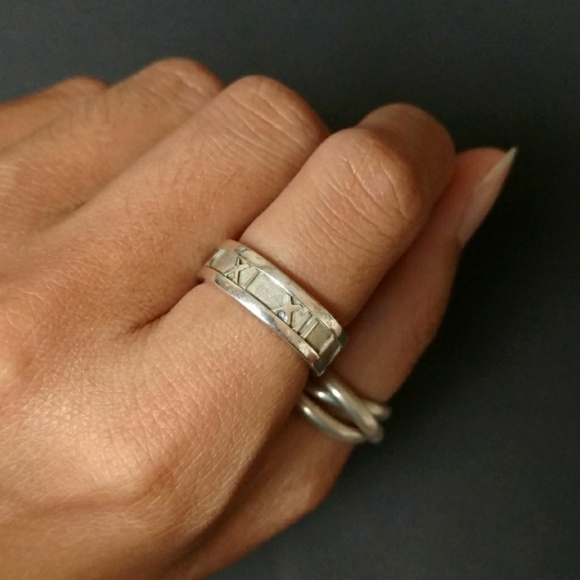 Atlas Ring 995 Sterling Silver 925 
