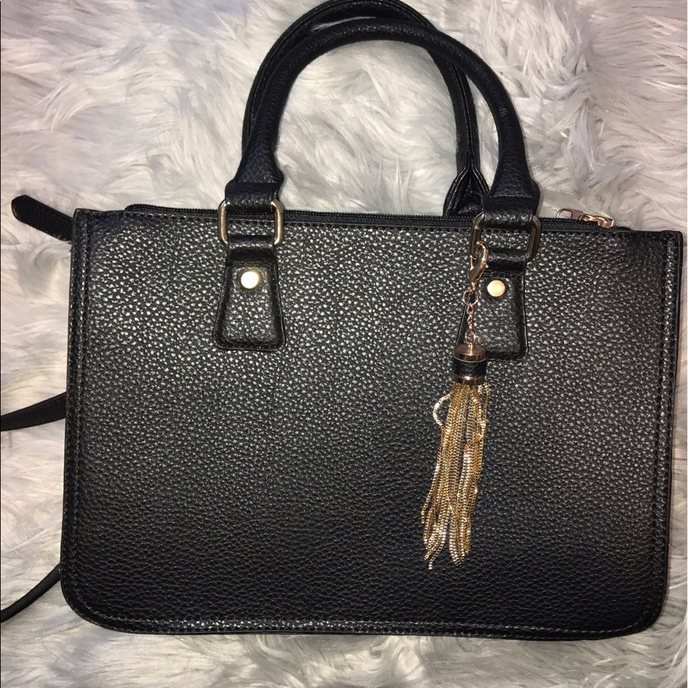 Black and White Windsor purse