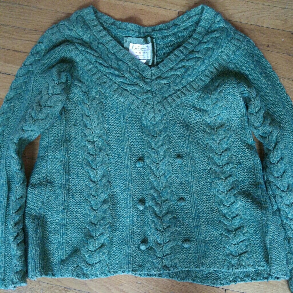 Chunky knit sweater