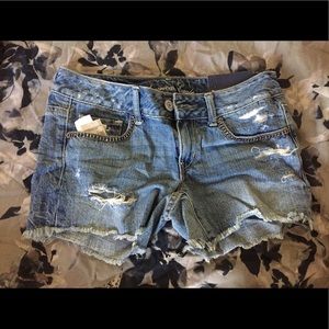 American eagle denim shorts
