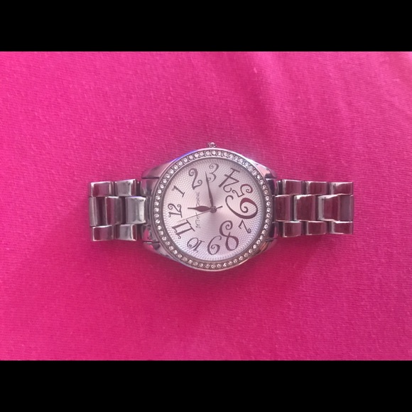 Betsy Johnson silver watch - Picture 1 of 3