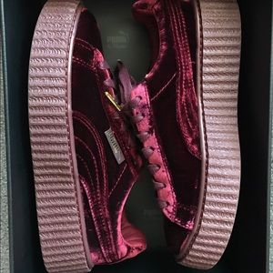 Red Velvet FENTY creepers