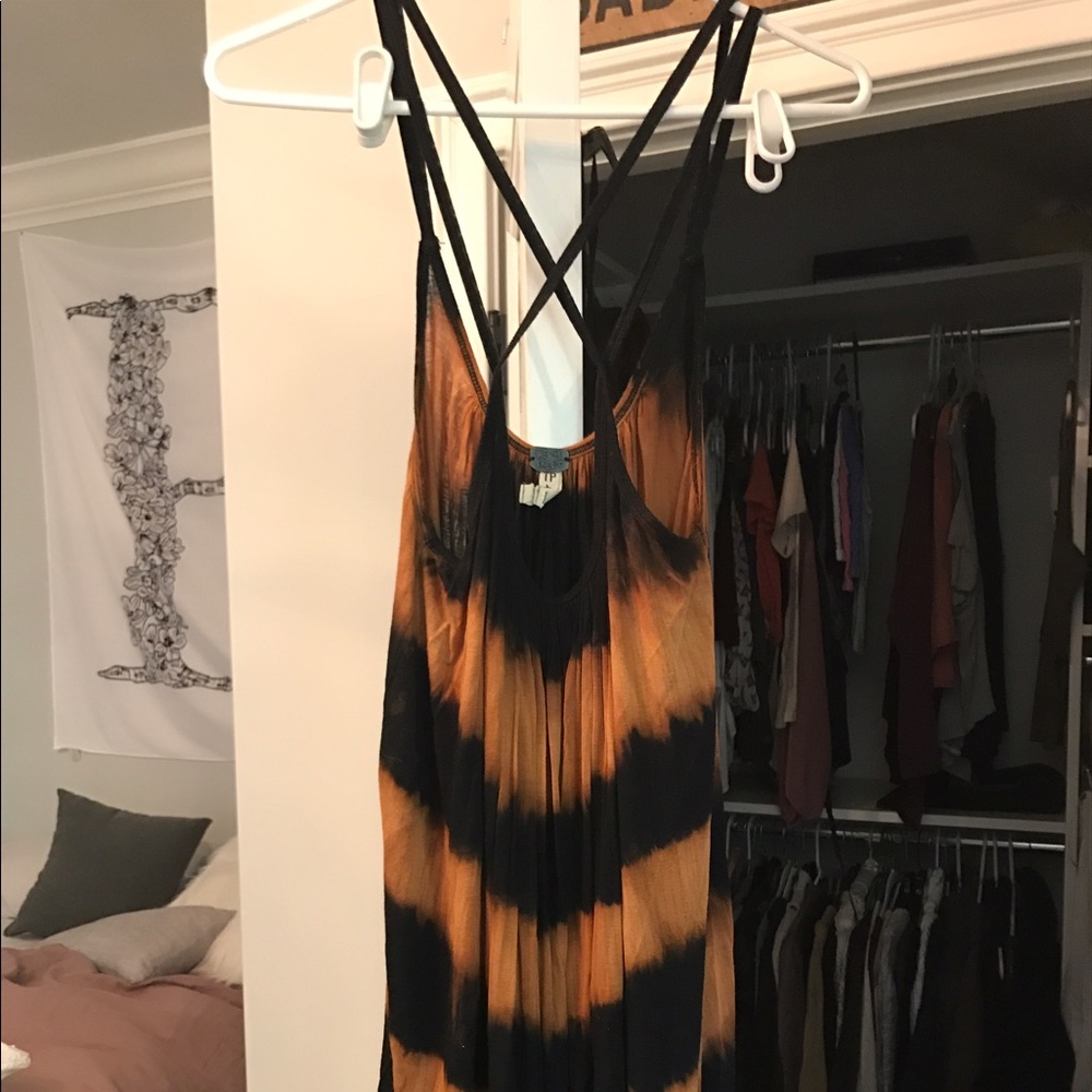 Free people spaghetti strap dress